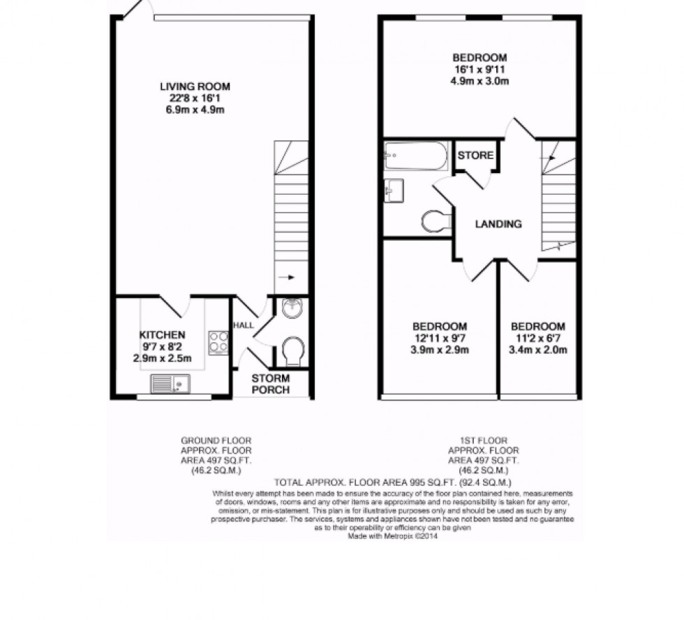 Floorplan for Lynton Green, Maidenhead