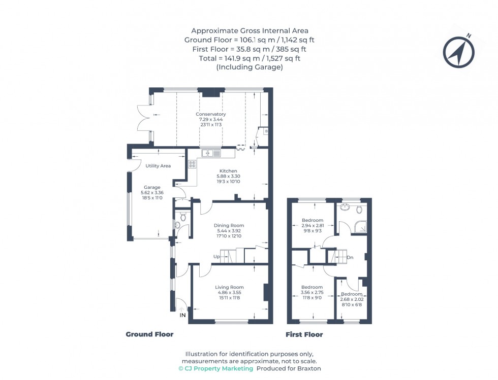 Floorplan for Winchester Drive, Maidenhead