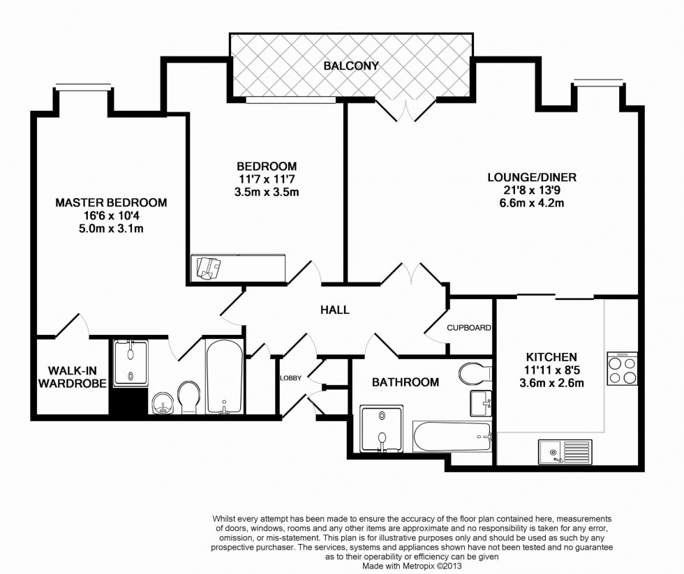 Floorplan for Shoppenhangers Road, Maidenhead